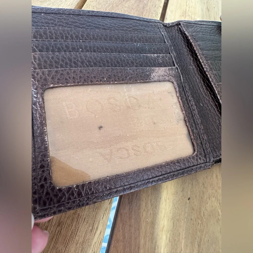 Bosca classic leather